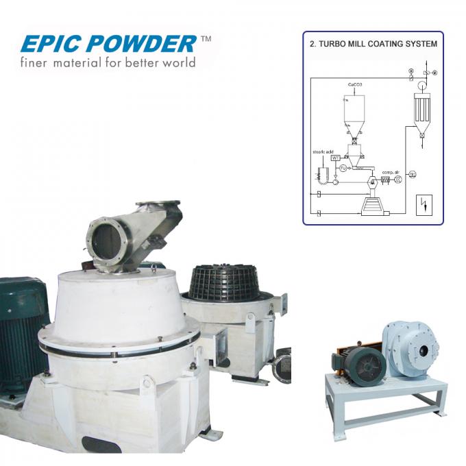 Máquina de moedura do Pulverizer do turbocompressor do pó com classificador de ar interno